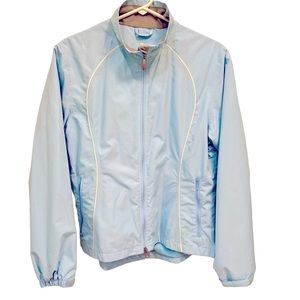 Ativa golf jacket.  Light blue.  Women’s Large.